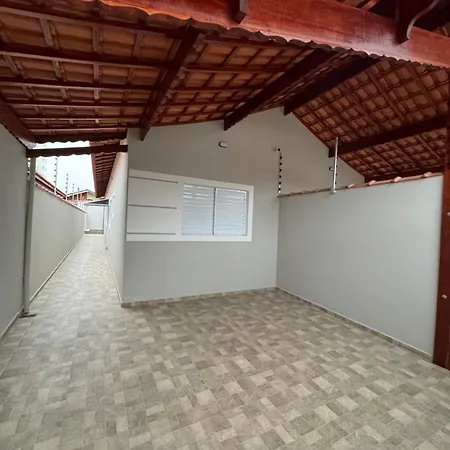 Casa Nova Na Praia Com Piscina - Mongaguá Exterior foto